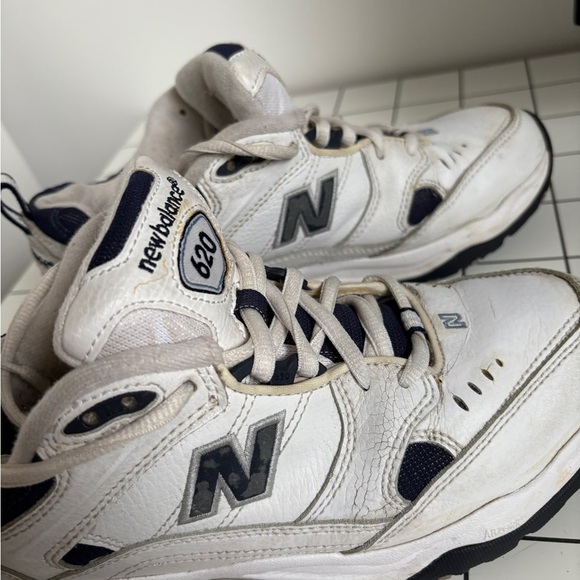 Vintage New Balance 620 Shoes 25.5cm EU 40 US8.5
Women’s white blue - Picture 6 of 10